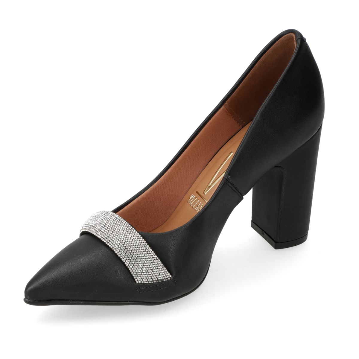 VIZZANO - Zapato Mujer Taco Cuadrado Negro Vizzano