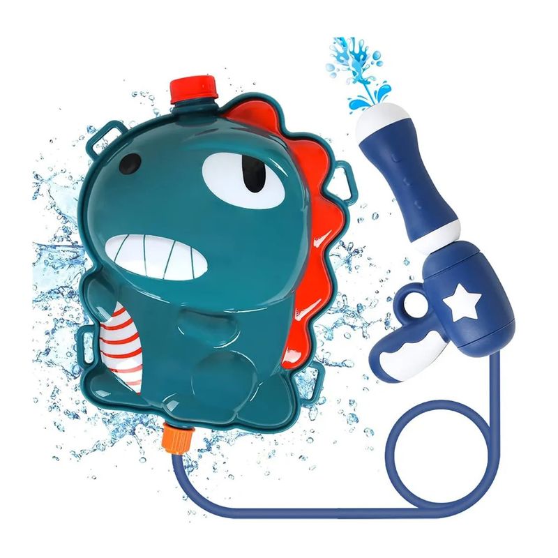 GENERICO - Pistola Agua Con Mochila Lanza Agua Juguetes Verano Piscina
