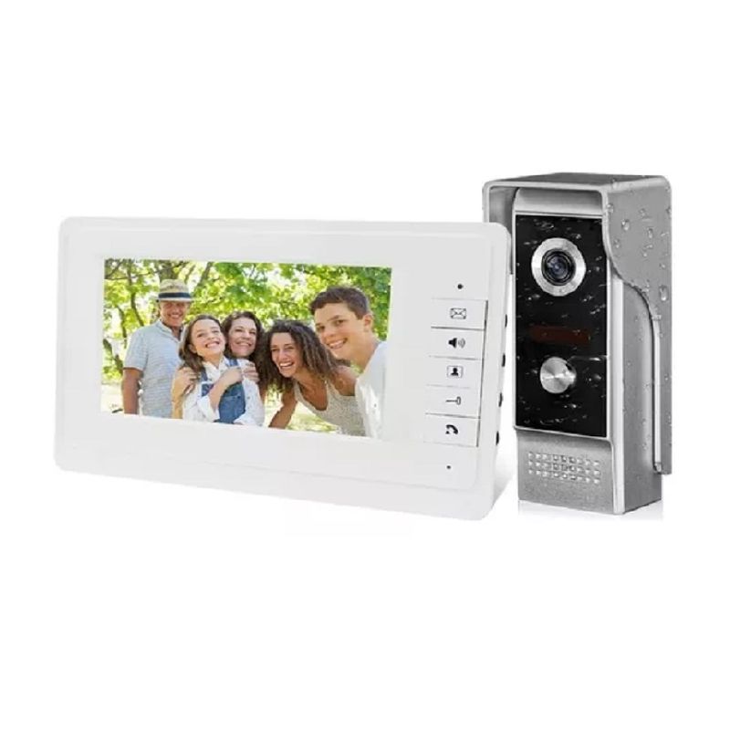 LISM - Citofono Timbre Camara Con Telefono Alambrico 7.0 Tft Lcd 21076