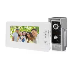 GENERICO - Citofono Timbre Camara Con Telefono Alambrico 7.0 Tft Lcd 21076