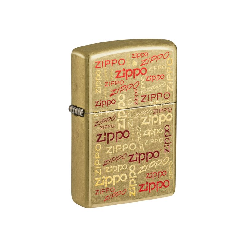 ZIPPO - Encendedor Zippo Logos Design Dorado ZP48703