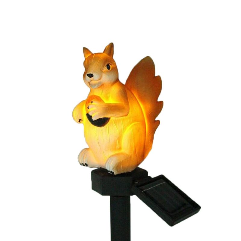 GENERICO - Estaca Solar Ardilla Nues LED  43cm