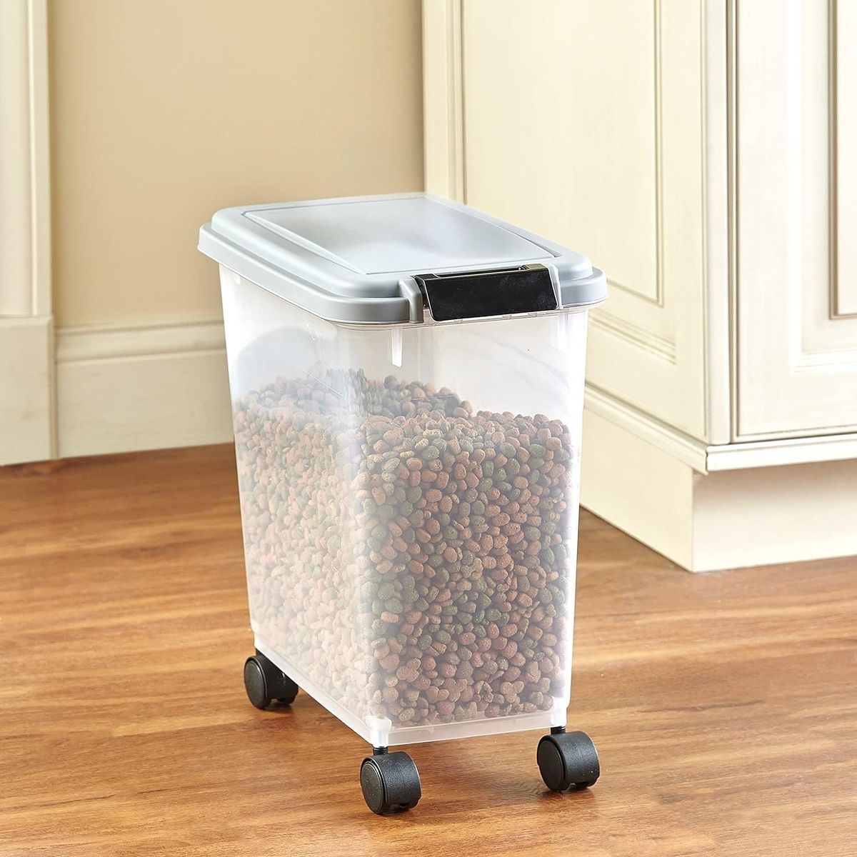 SANTU HOME & DECO - Contenedor Hermético Con Ruedas De 7.5 Kg