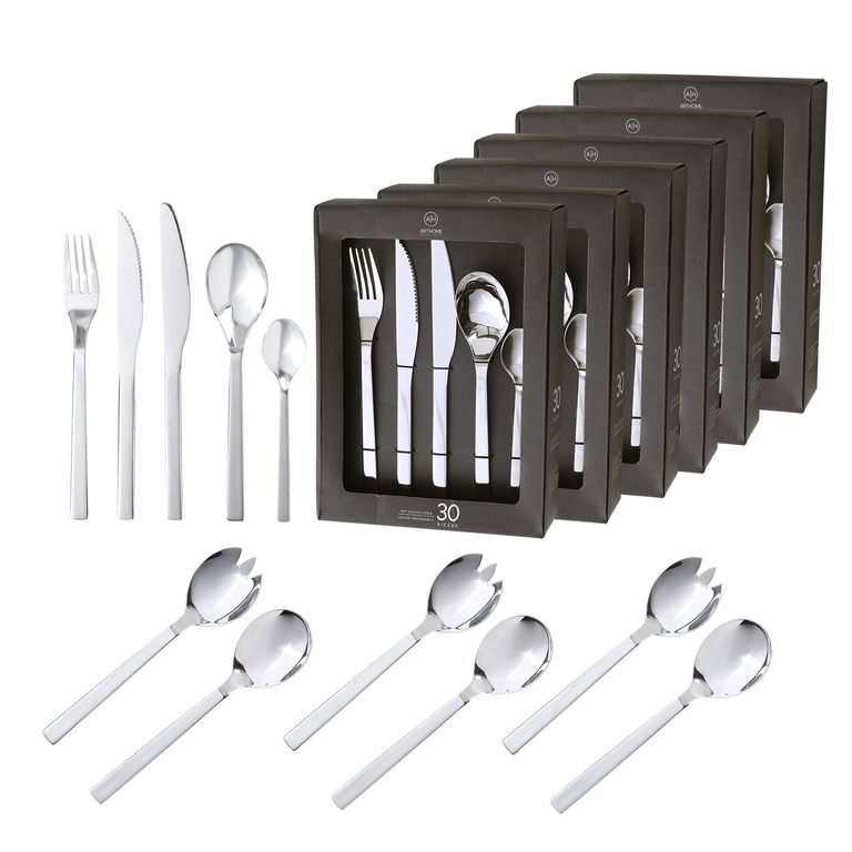 Set Cuchilleria 186 Piezas Acero Inoxidable CUC24