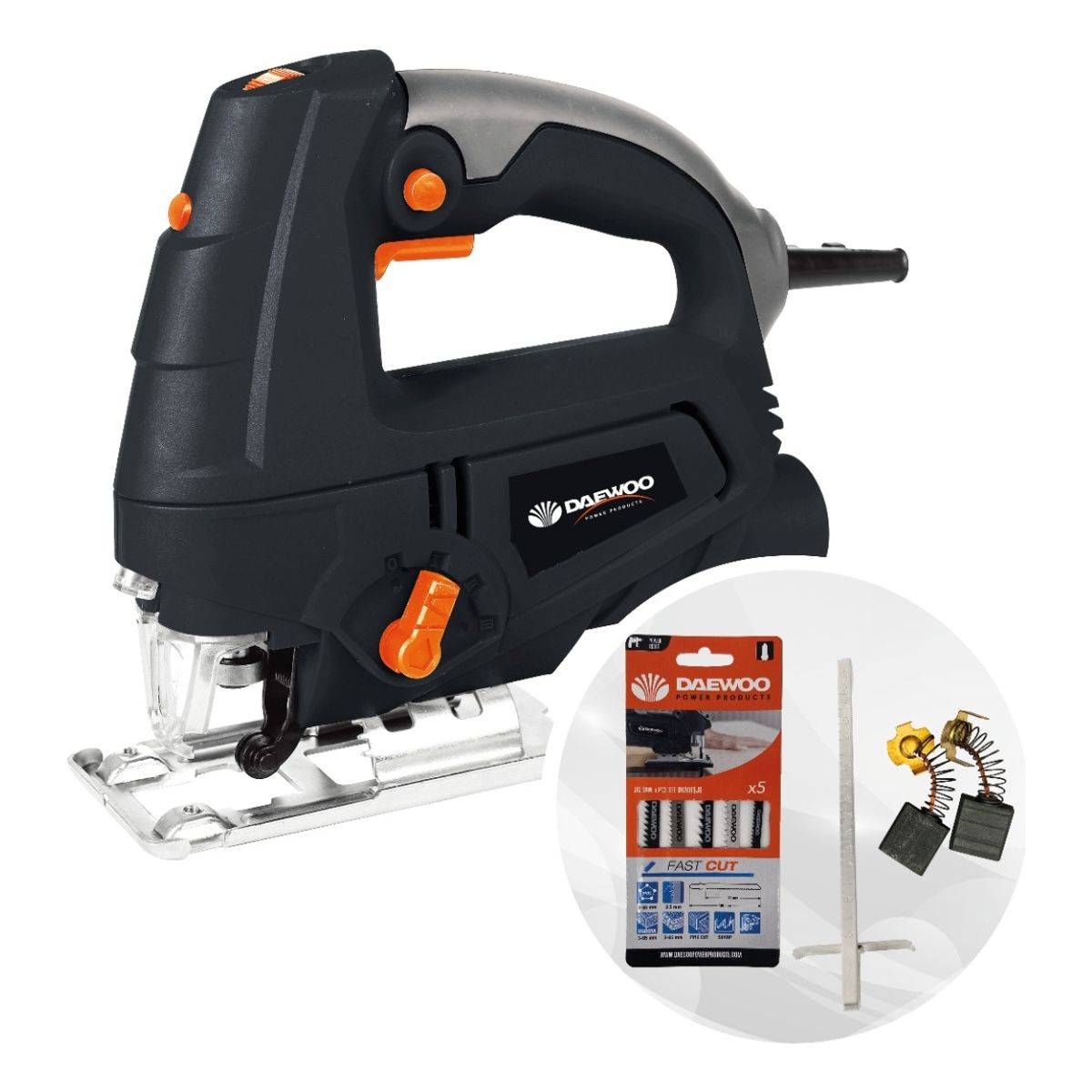 DAEWOO - Sierra Caladora Daewoo 710w Metal/madera DAJS710 + 5 Sierras
