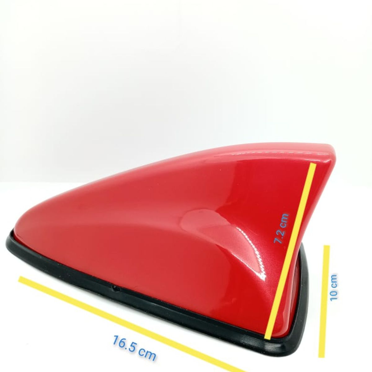 GENERICO - Antena aleta de tiburón Con  Base Impermeable Negra tunning