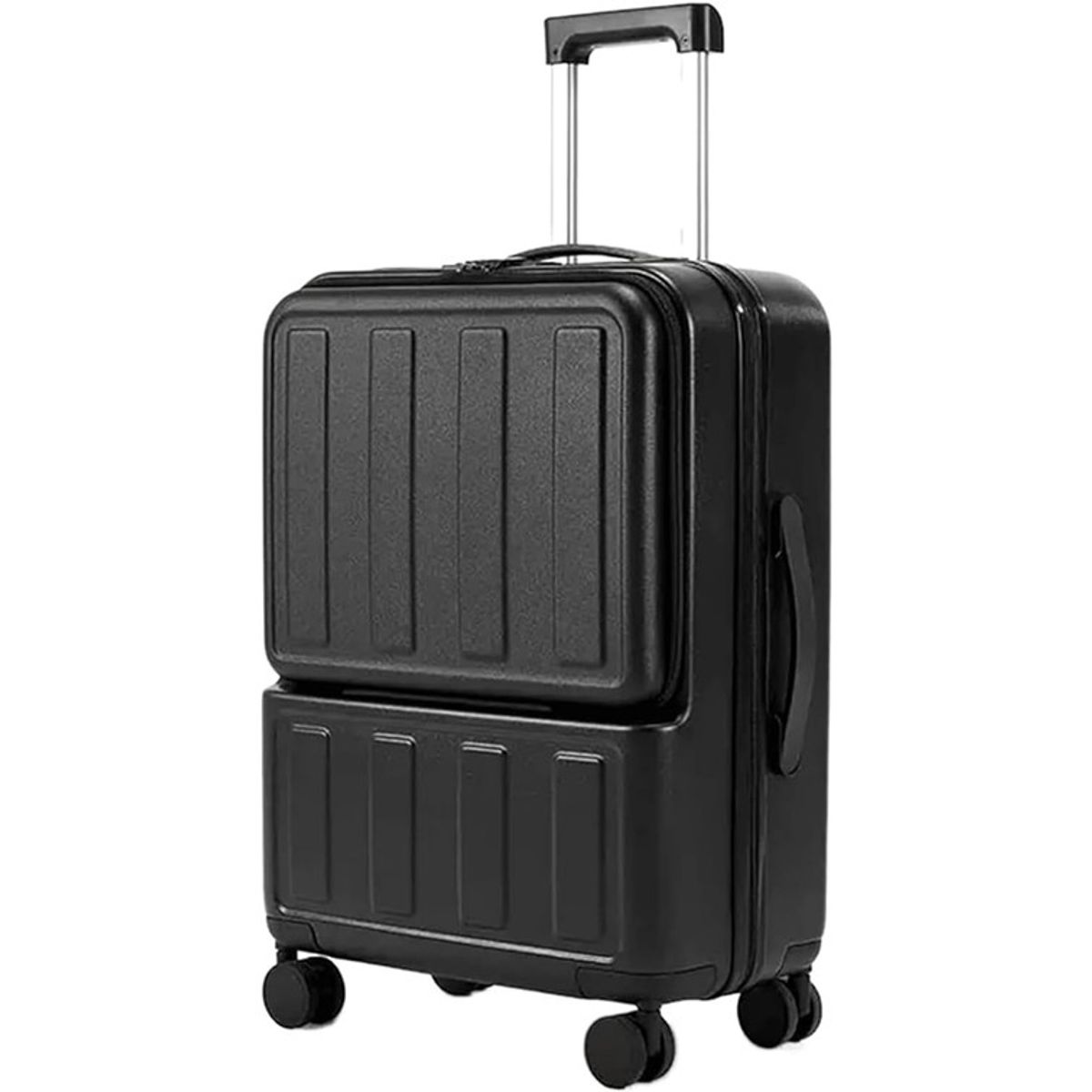 WAKESHOME - Maleta con Puerto De Carga USB Equipaje Expansible Candado TSA