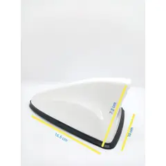 GENERICO - Antena aleta de tiburón Con Base Negra Impermeable tunning