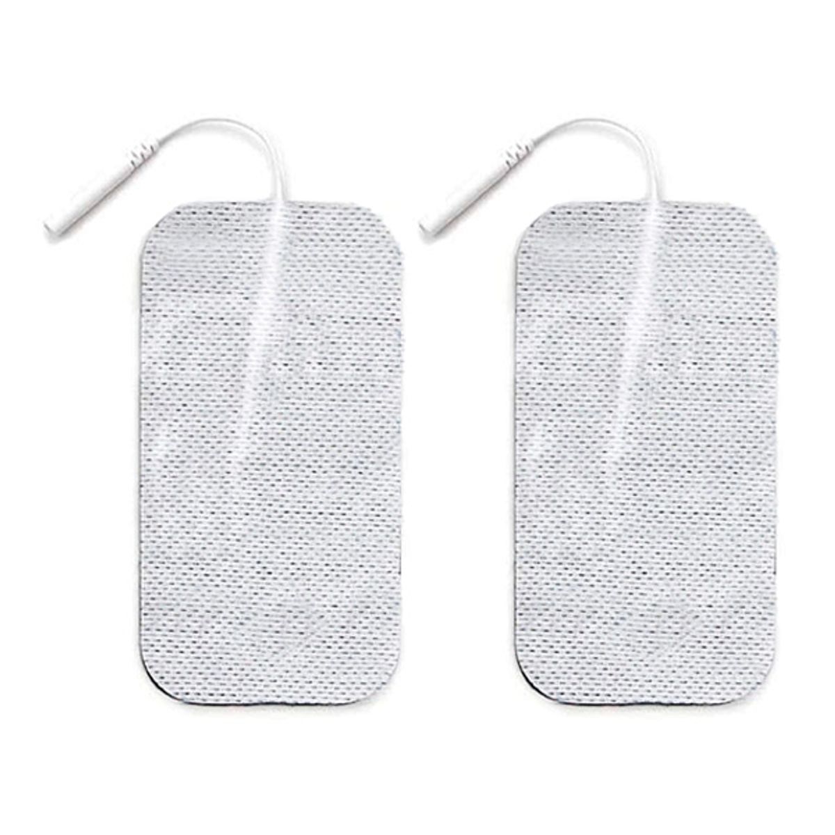 GENERICO - Electrodos Par rectangulares 5x10 cm Pack 10x Pares