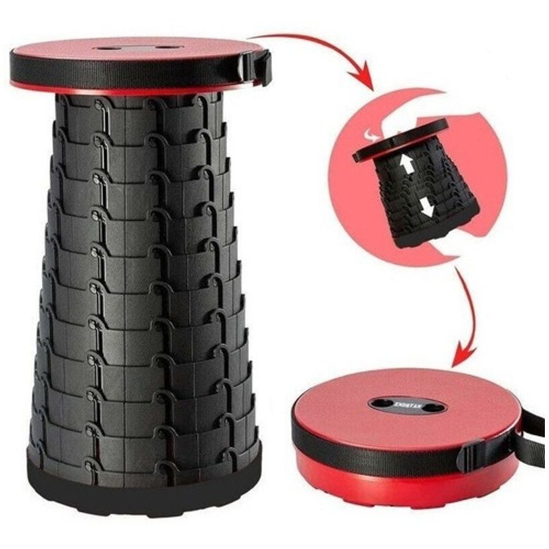 GENERICO - Taburete Plegable Camping Exteriores Silla