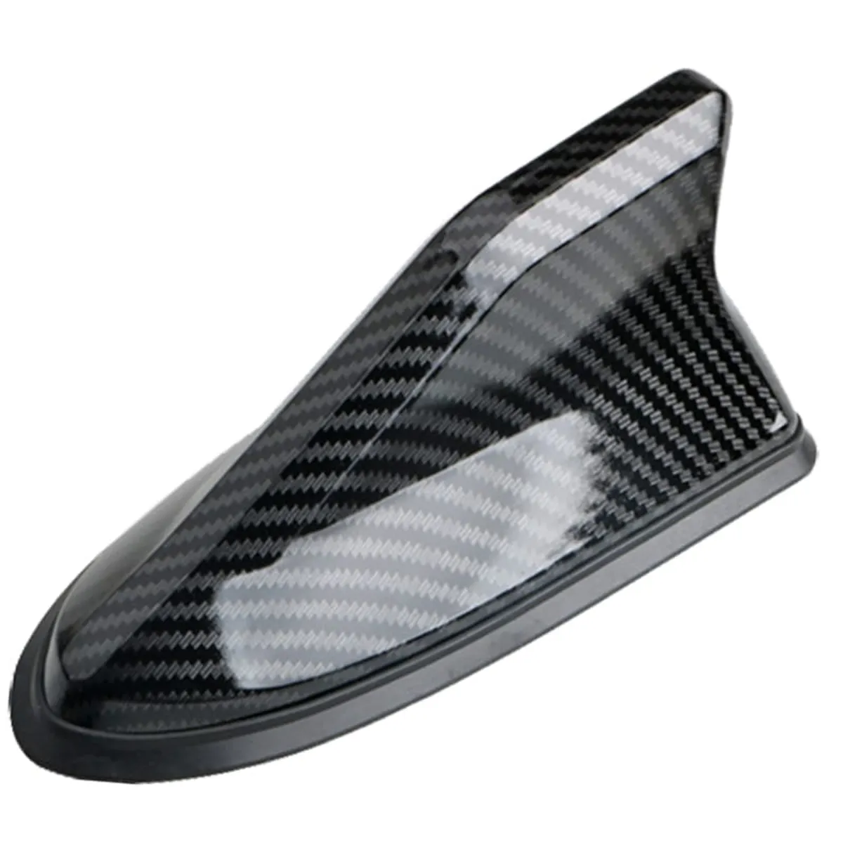 GENERICO - Antenas aleta de tiburón Con Base Negra COLOR carbono