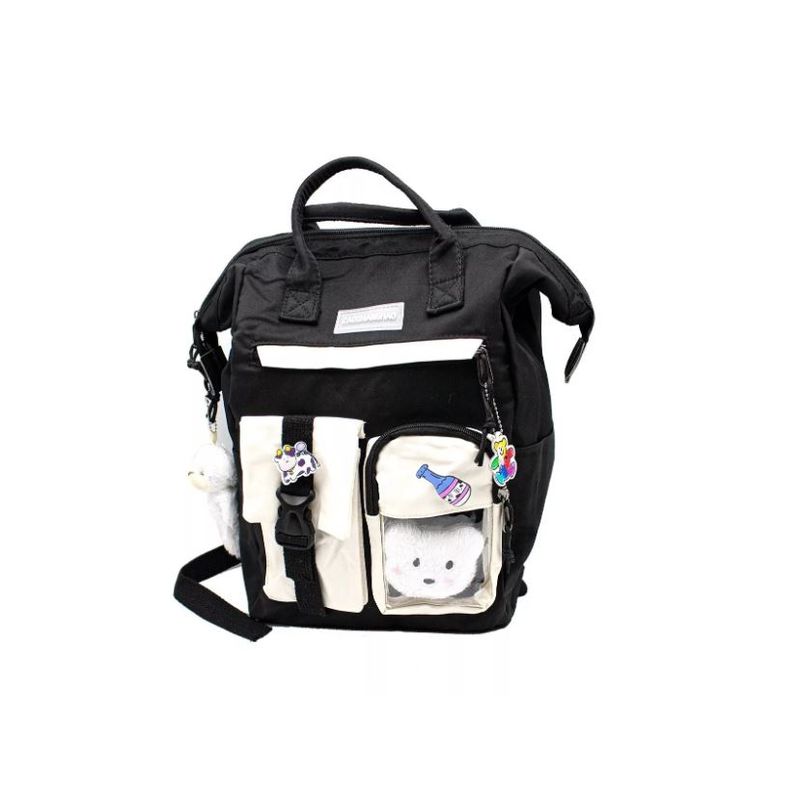 GENERICO - Mochilas Para Niña Infantil Kawai Escolar Negro