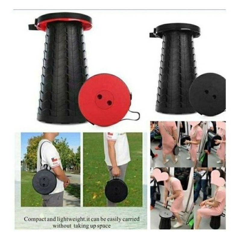 GENERICO - Taburete Plegable Camping Exteriores Silla