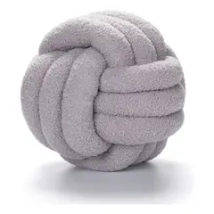 GENERICO - Cojin Decorativo Modelo Nudo Acolchado Color Gris