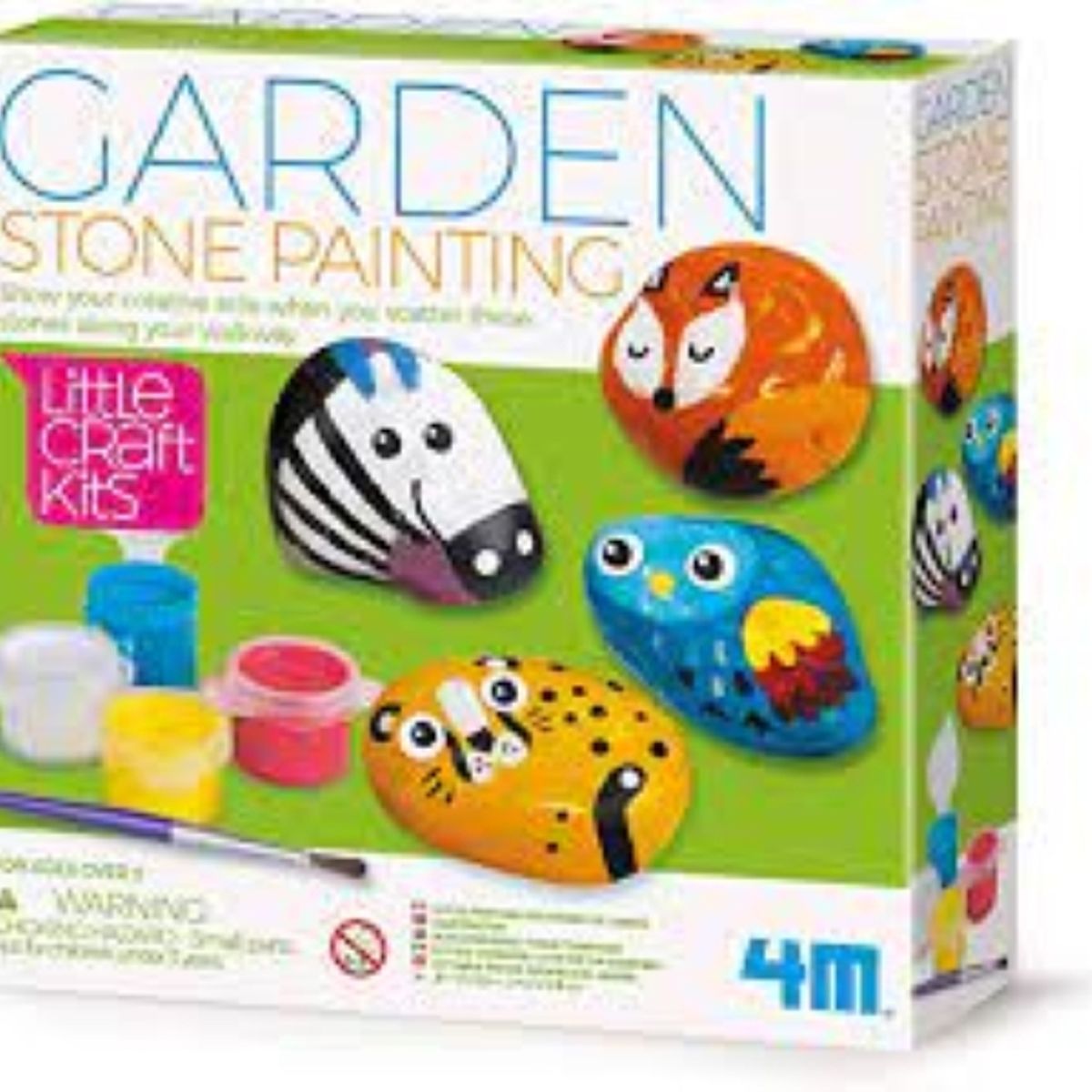 4M - Kit pinta piedritas para el jardín