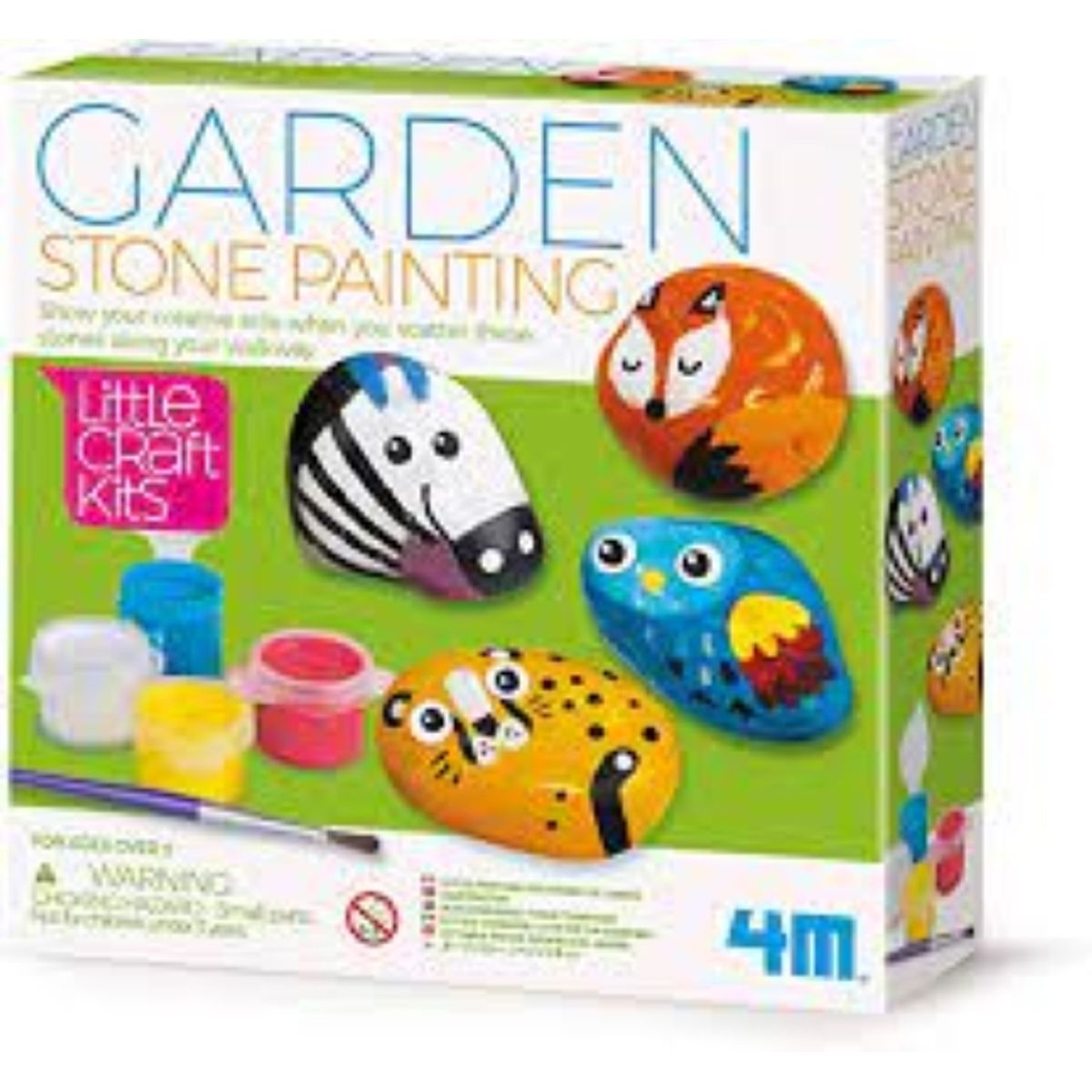 4M - Kit pinta piedritas para el jardín