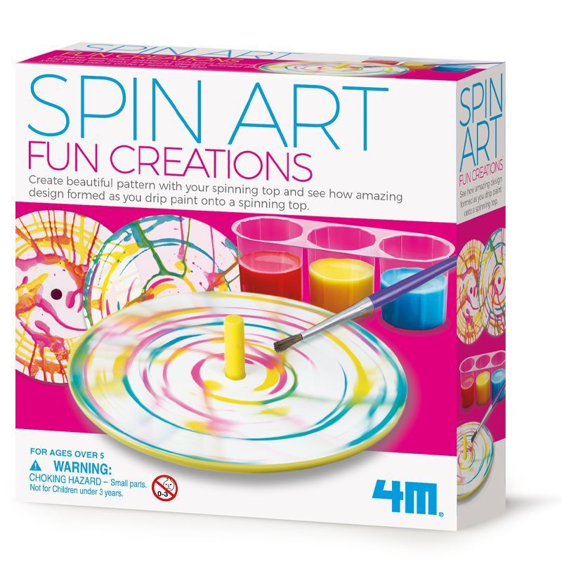 4M - Spin art - arte giratorio