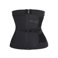 Faja Reductora Cinturilla Ajustable Doble Sujeción - Negro