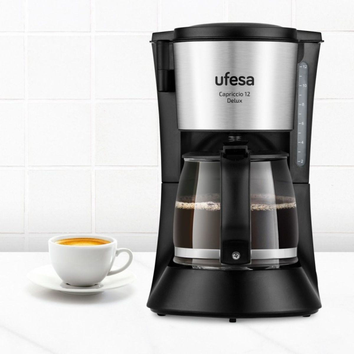 UFESA - Cafetera de Goteo Ufesa CAPRICCIO 12 Delux - 680 W