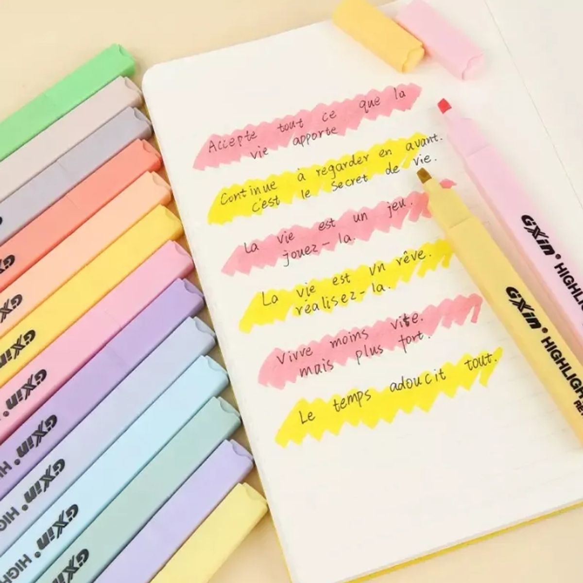 GENERICO - Destacadores Set 30 Colores Pastel