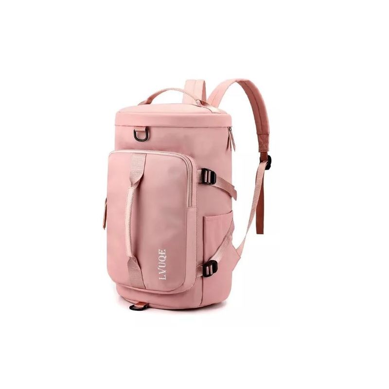 GENERICO - Bolso De Viaje Impermeable Mochila Multiusos Hombro Gimnasio Negro