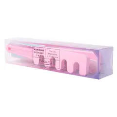 BEAUTY TOOLS - Set De Manicure Y Pedicure Blue Marmol