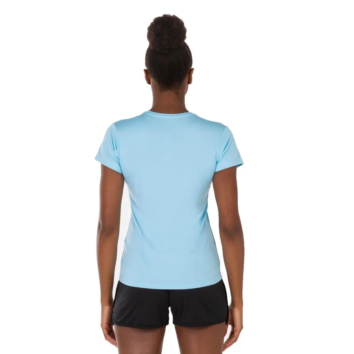 JOMA - Polera Deportiva Mujer Combi Celeste Joma
