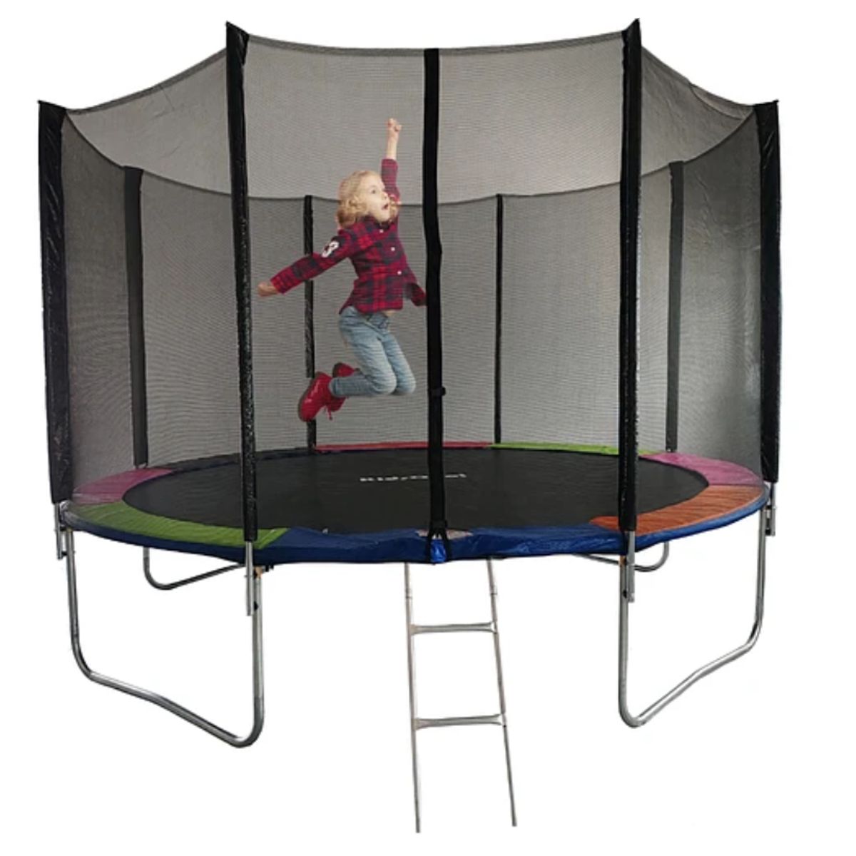 KIDSCOOL - Cama Elastica Rainbow 12 Pies