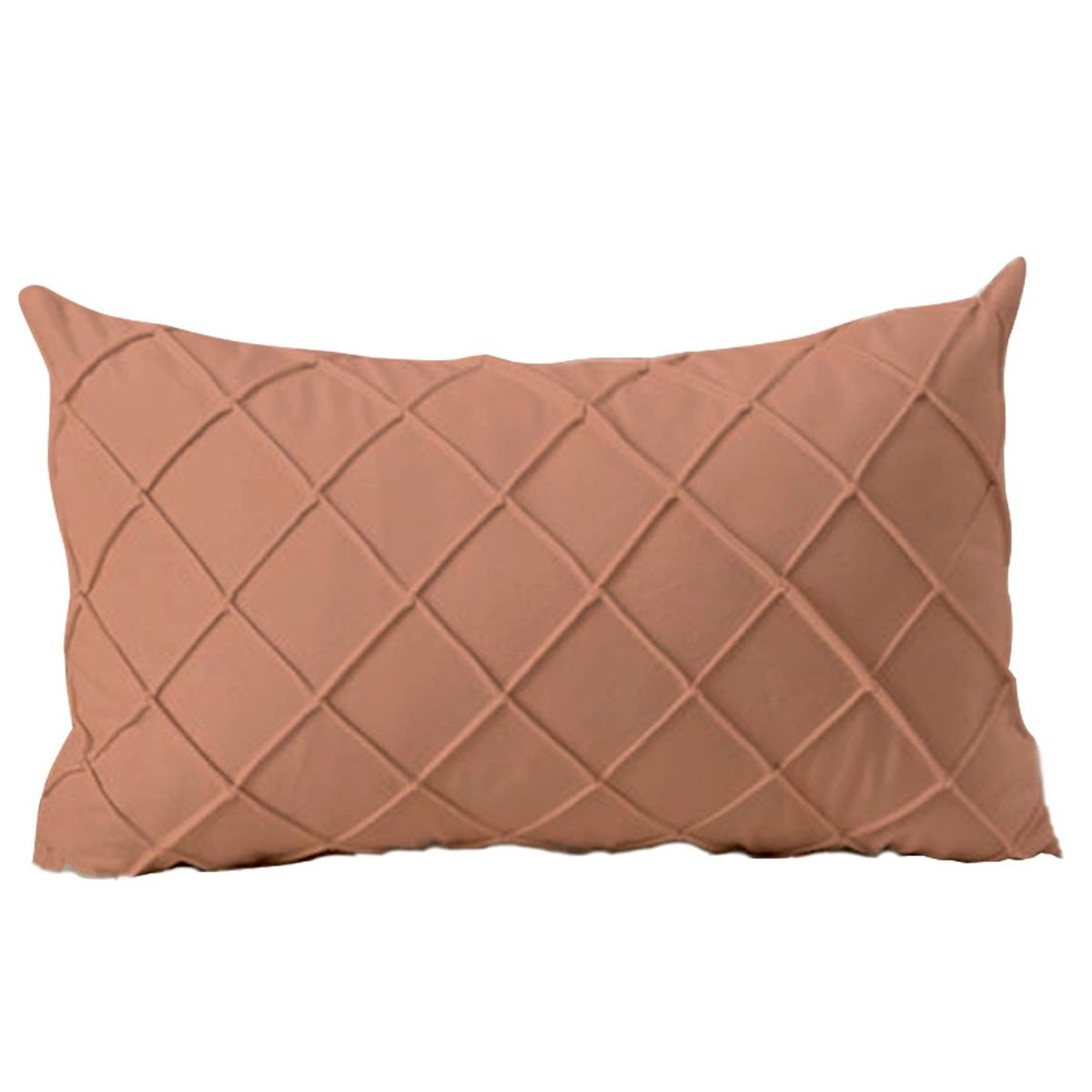 GENERICO - Funda + Relleno Rectangular Diseño Rombo rosa 50x30