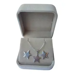 GENERICO - Conjunto maxi estrella de plata 925