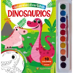 EDITORIAL GUADAL - LIBRO DINOSAURIOS (ACUARELAS)