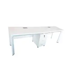 GENERICO - Bench 2 puestos en linea Escritorio Premium 240x60cm