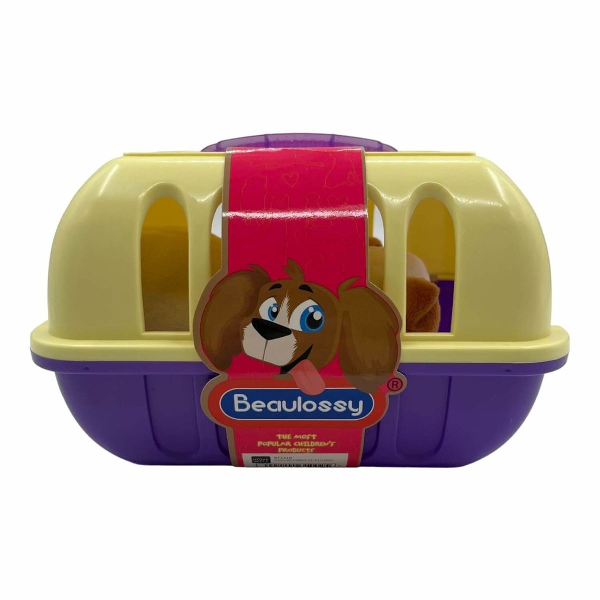 HOMEWELL - Casa Mascotas de Peluche Perro Beige HOMEWELL