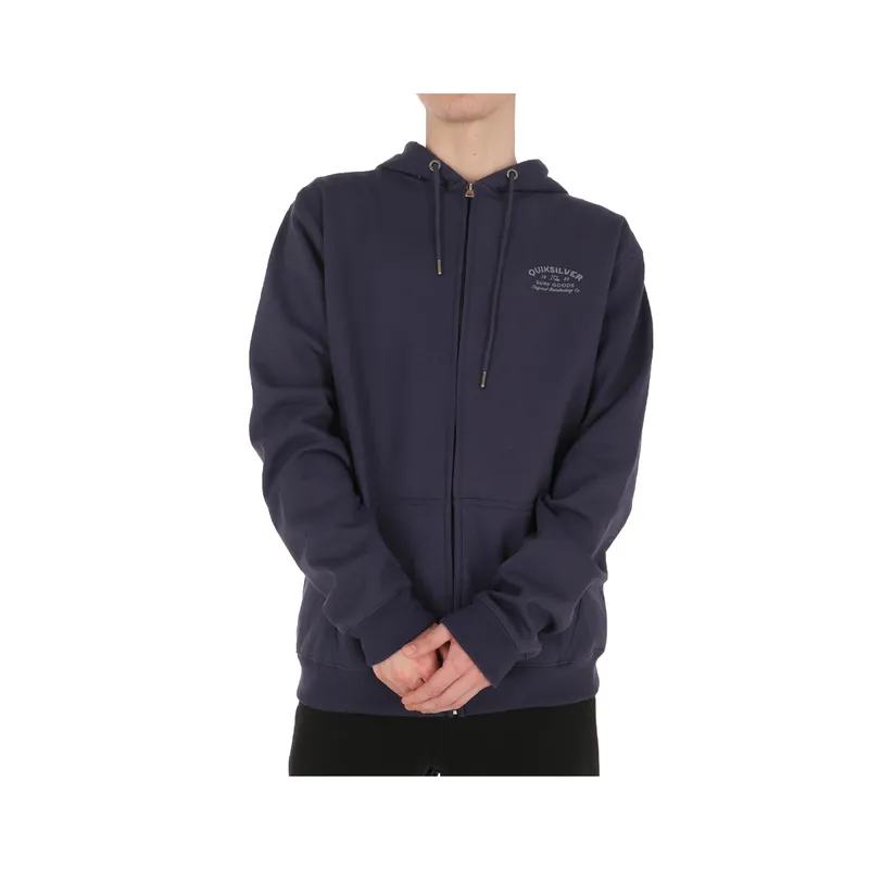QUIKSILVER - Poleron  Quiksilver Logo Hombre Navy