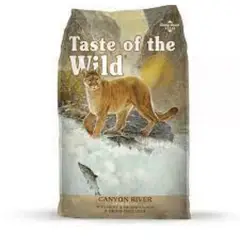 TASTE OF THE WILD - SECO PARA GATO CANYON RIVER 6,6 KG.