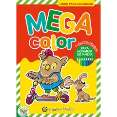 EDITORIAL GUADAL - LIBRO MEGA COLOR 2 LIBRO PARA COLOREAR