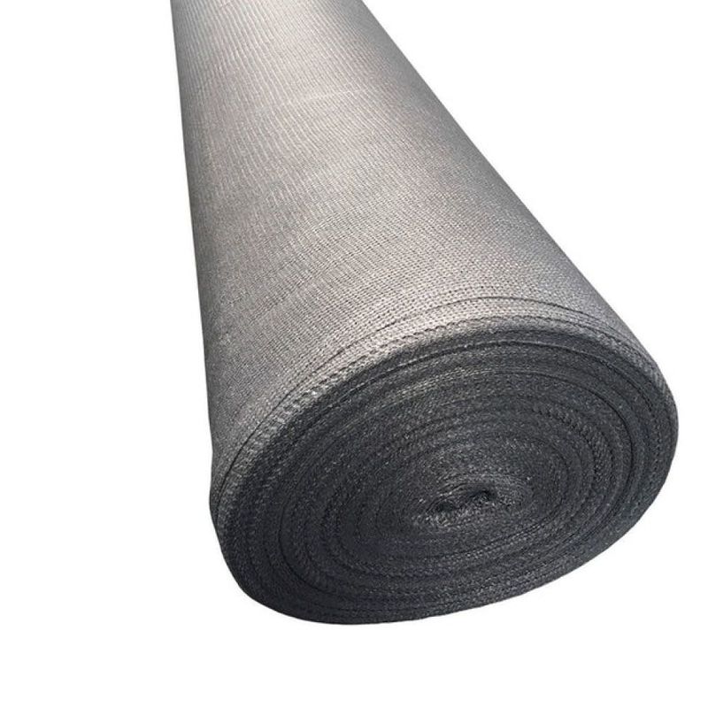 GENERICO - MALLA RASCHEL GRIS 90% 4,20 ANCHO X ROLLO 20 MT (R-84 M2)