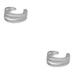 GENERICO - Aro ear cuff circones de plata 925