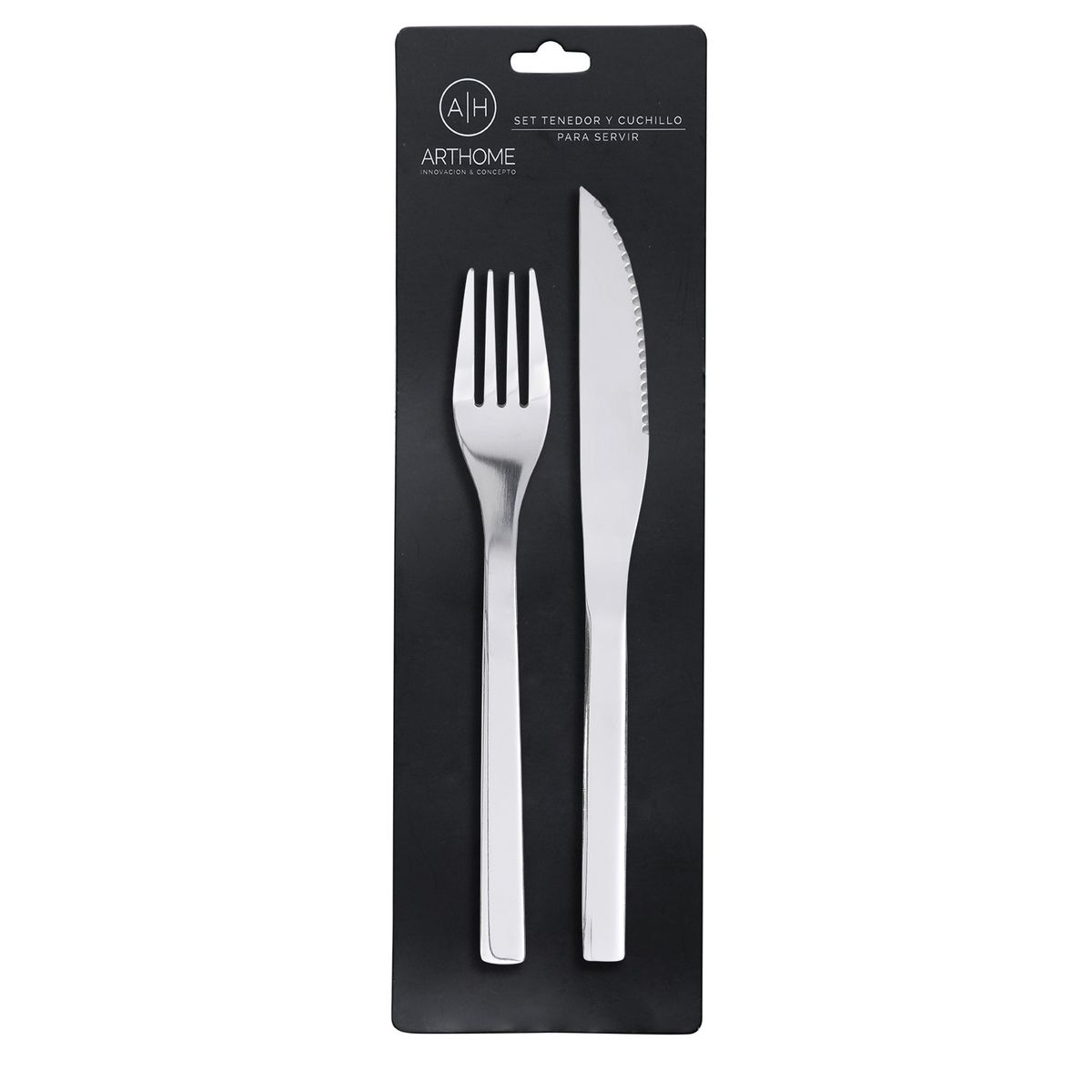 ARTHOME - Set Cubiertos 6 Piezas Acero Inoxidable Arthome CUC31
