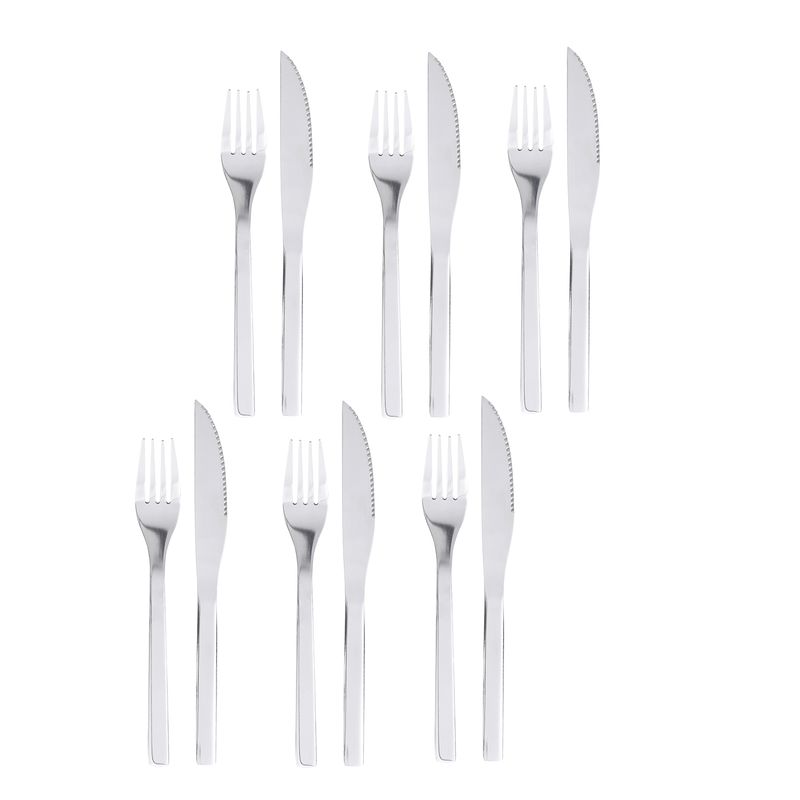 ARTHOME - Set Cubiertos 12 Piezas Acero Inoxidable Arthome CUC32