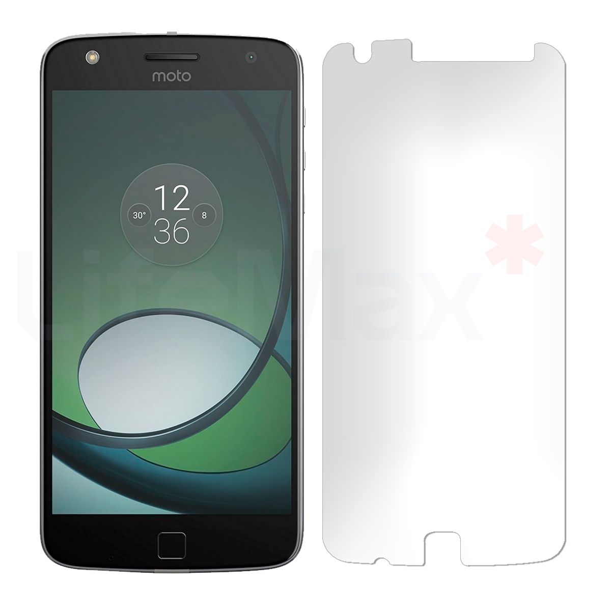 GENERICO - Lamina de Vidrio Templado Compatible con Moto Z Play