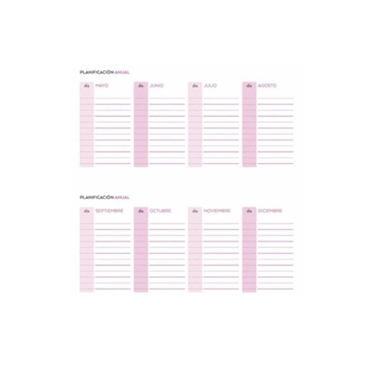 VERGARA Y RIBA - AGENDA MÍA 2024 CORAL