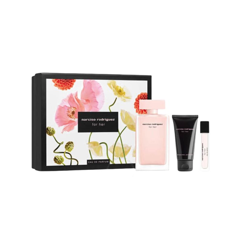 NARCISO RODRIGUEZ - Narciso Rodriguez For Her Estuche Edp 100ml  10ml  50ml Bl