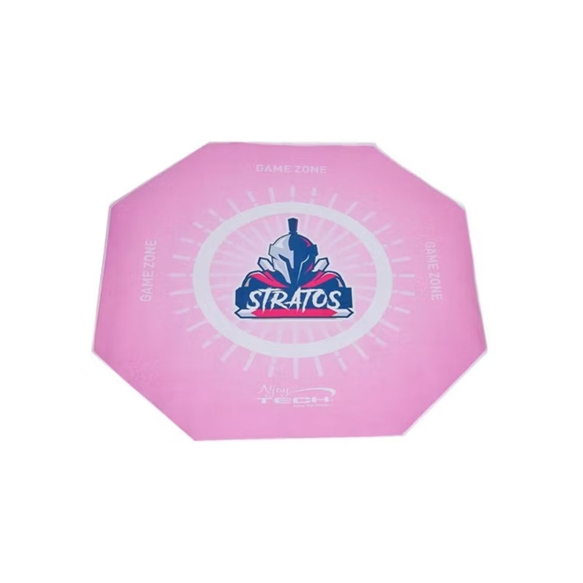NJOY TECH - Alfombra Para Silla Gamer Stratos Njoytech Rosada
