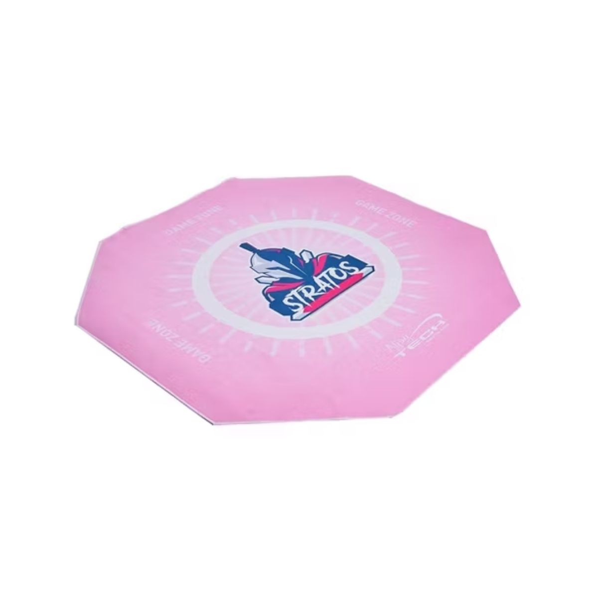 NJOY TECH - Alfombra Para Silla Gamer Stratos Njoytech Rosada