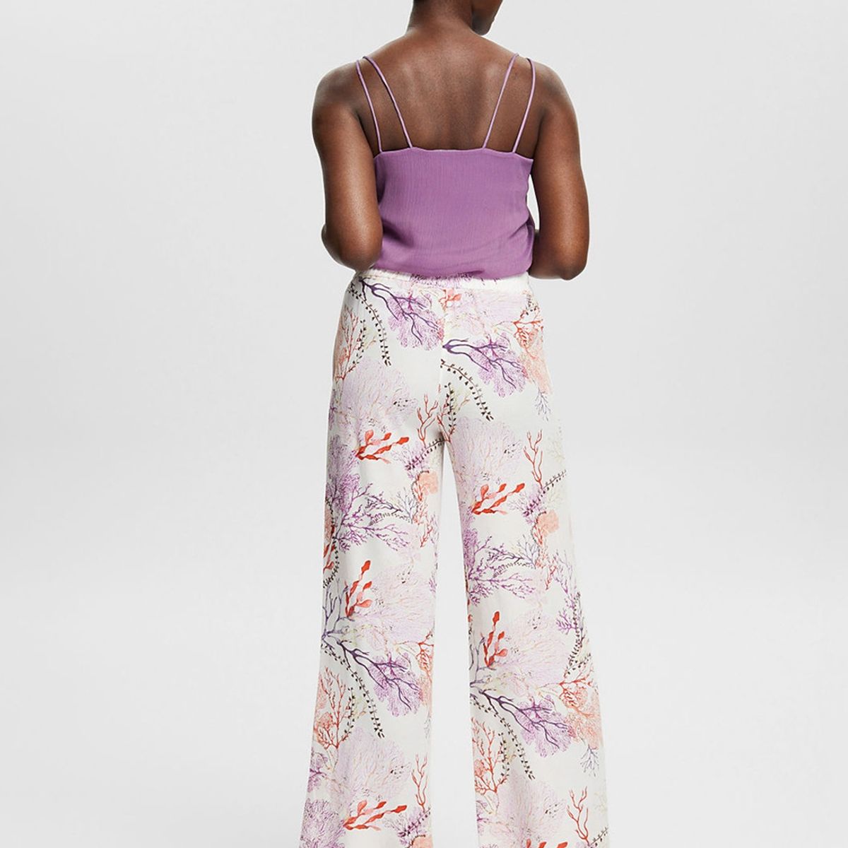 ESPRIT - Pantalón Ligero De Pierna Ancha Esprit ESPRIT