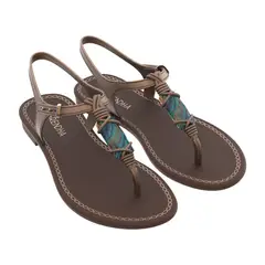 GRENDHA - Sandalia Mujer Bronce Cacau Rustica