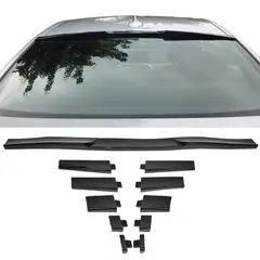 GENERICO - Aleron Lip Spoiler Luneta Parabrisa Auto Ajustable Karvas