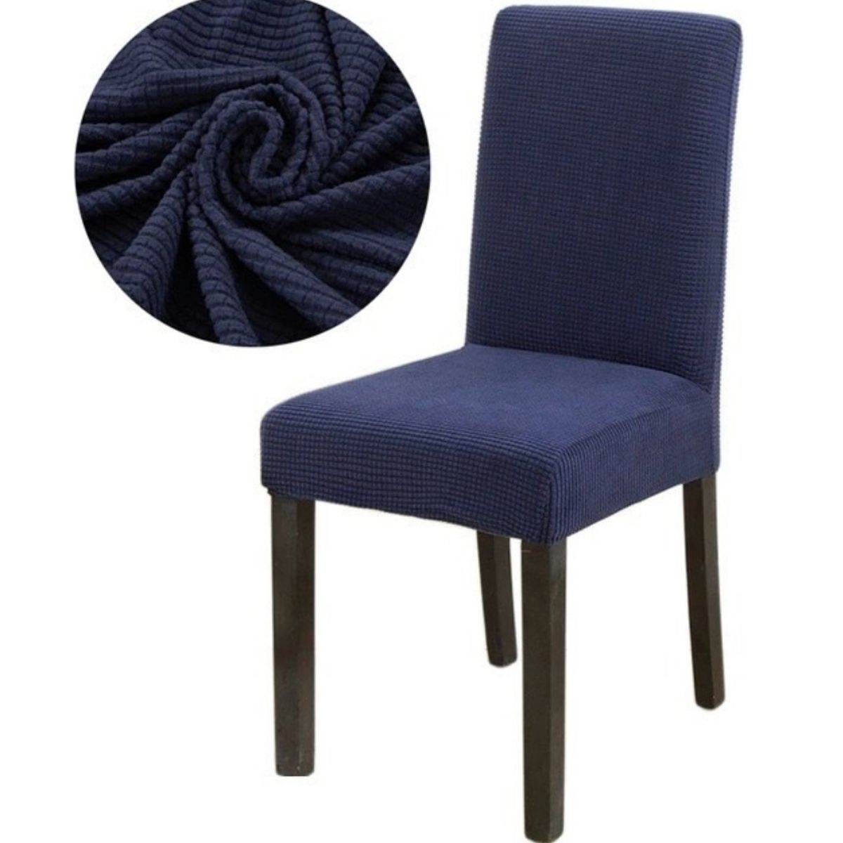 HOMER DESIGN - Fundas Gruesa Protectoras Cubre Sillas De Comedor Pack 6 unidades