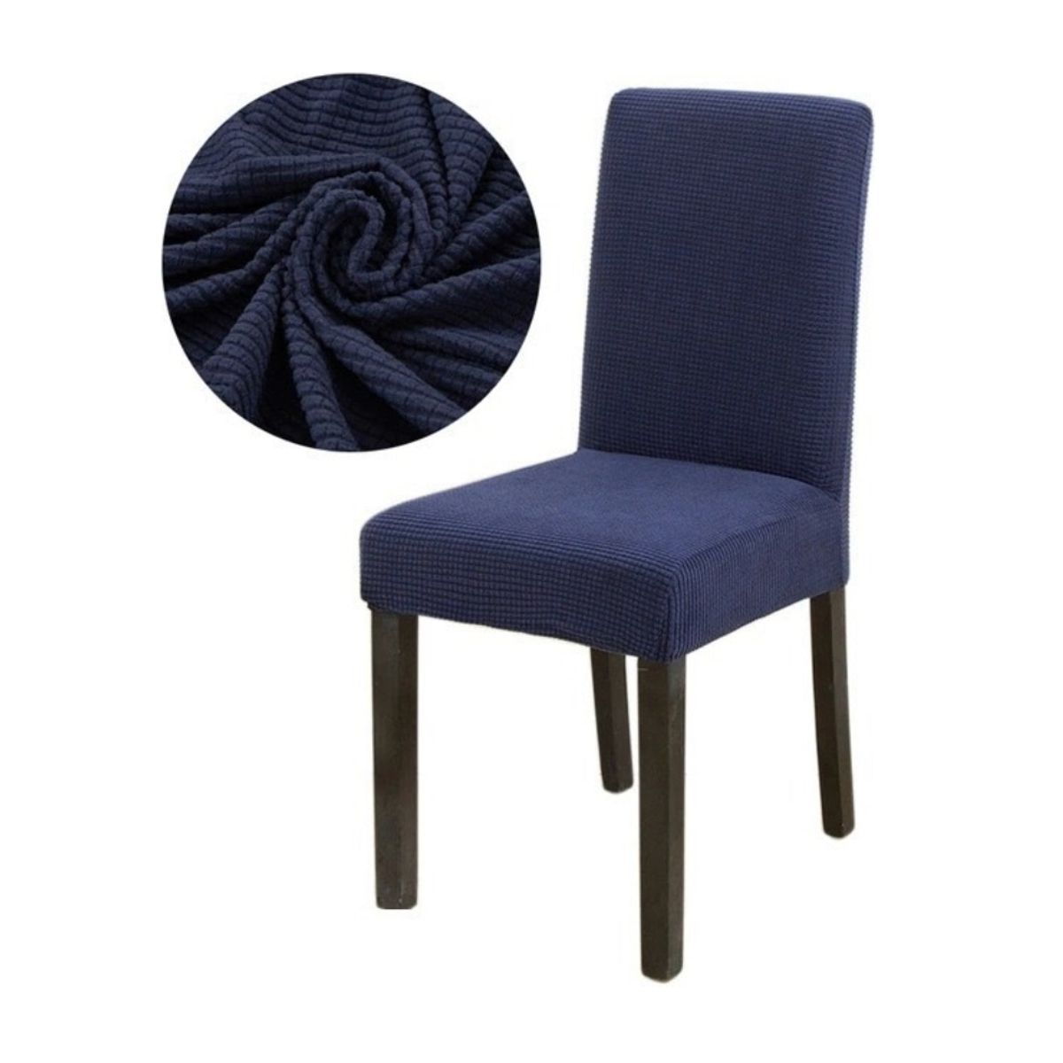 HOMER DESIGN - Fundas Gruesa Protectoras Cubre Sillas De Comedor Pack 6 unidades